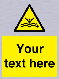 Custom Warning strong currents